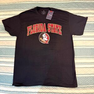 Florida State Seminoles Fanatics T-Shirt Black Graphic Tee Size men’s Large
